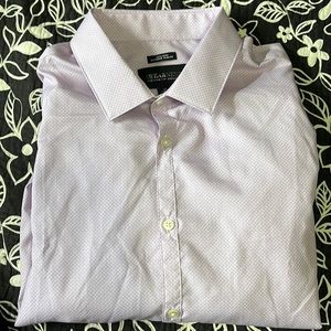 (170)NWOT Mens long sleeve casual shirt by Kenneth Cole Awearness. Size 18-36/37